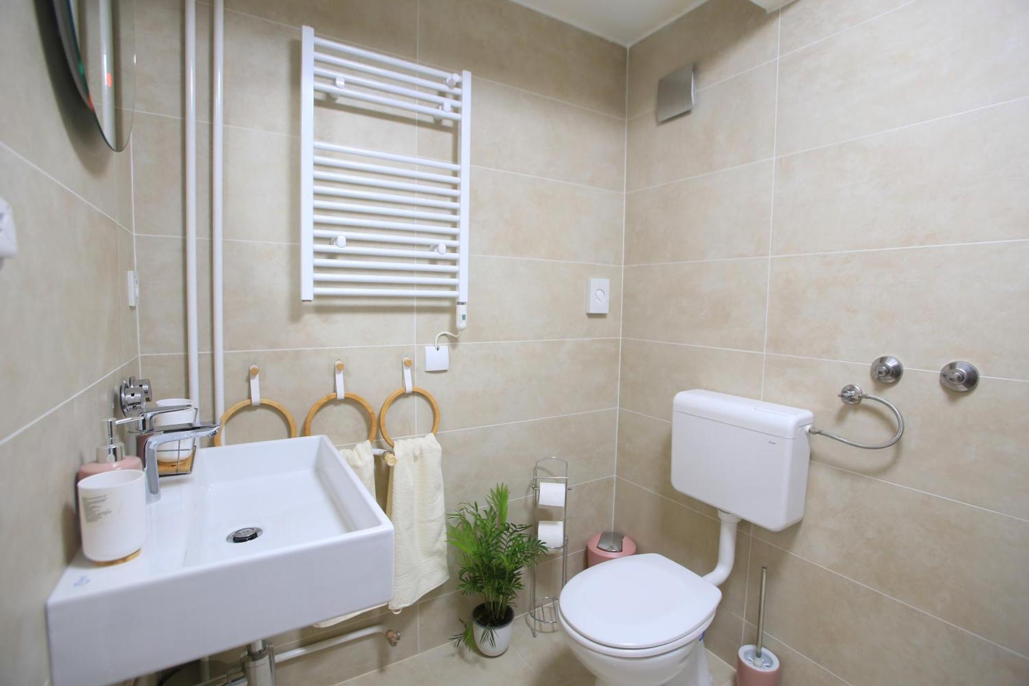 Bamboo Oasis Apartment With Terrace In The Garden And Free Parking, 里耶卡 外观 照片